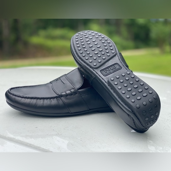 Polo Ralph Lauren Anders Leather Driver Slip On main image 4